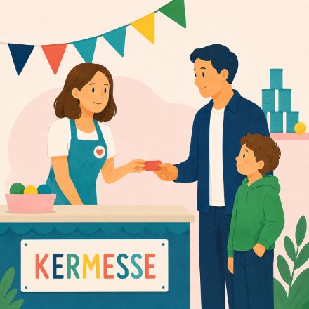 Kermesse d'école organisée avec BenevolOps