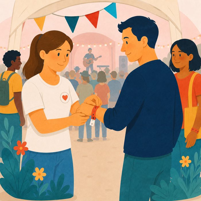Festival et bénévoles coordonnés avec BenevolOps